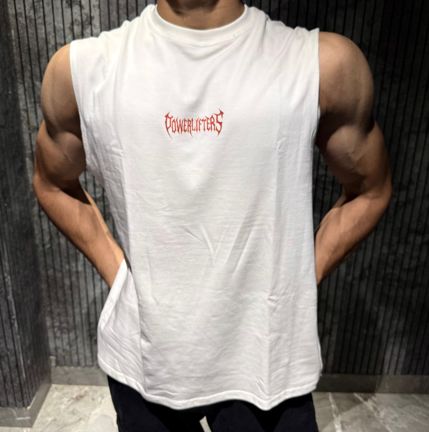 Armour Cut Tank | WHITE